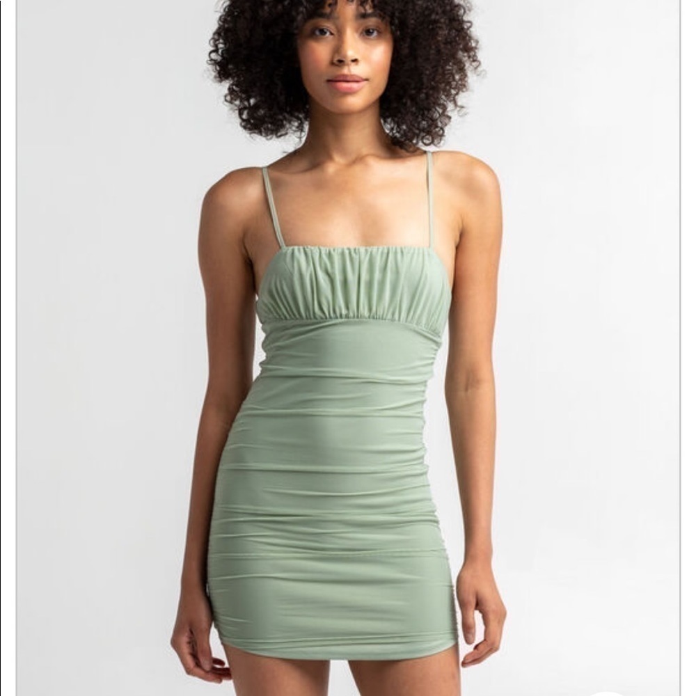 nwot sage dress - Picture 2 of 5